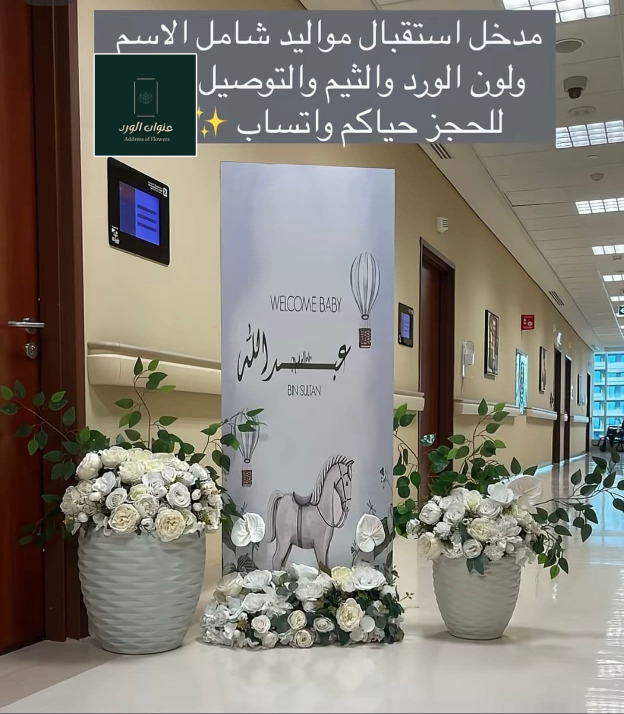 استقبال مولود - نموذج 1